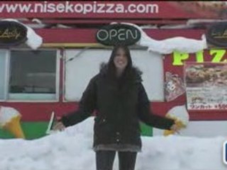 Pizza in Niseko Japan