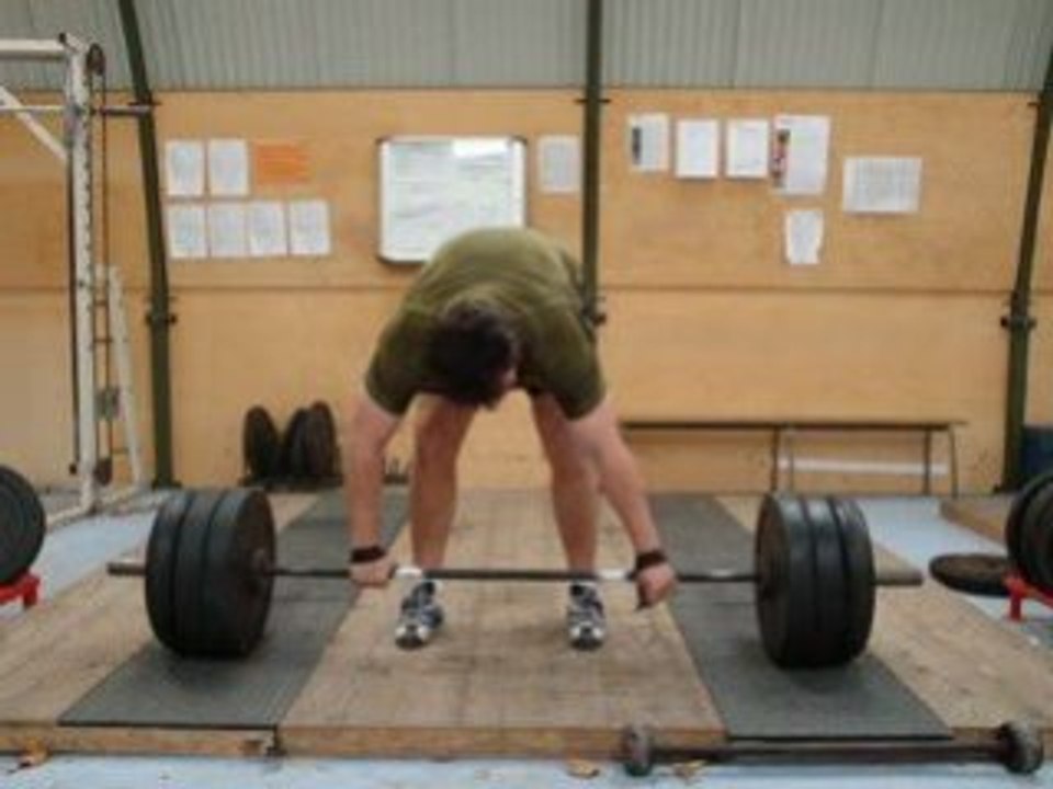 4X140kgs a l'épaulé