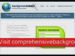 Business Background Check