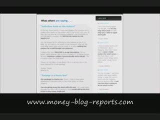 Download Video: Reports of blogging software for earning income