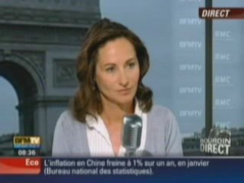 Ségolène Royal invitée de RMC et BFM TV