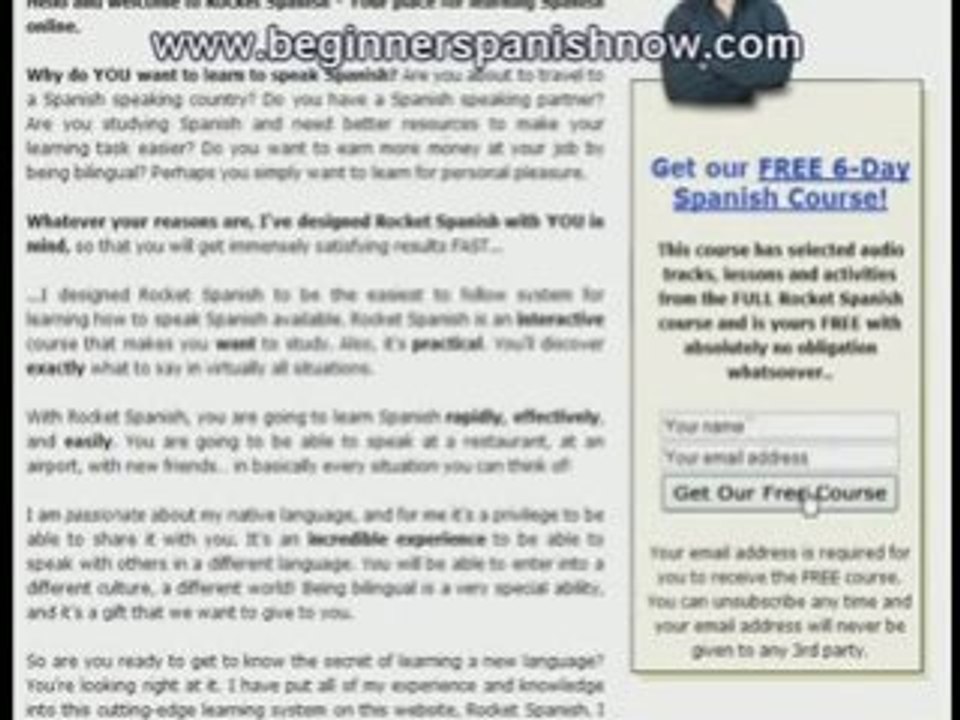 Learn Beginners Spanish in 8 Weeks