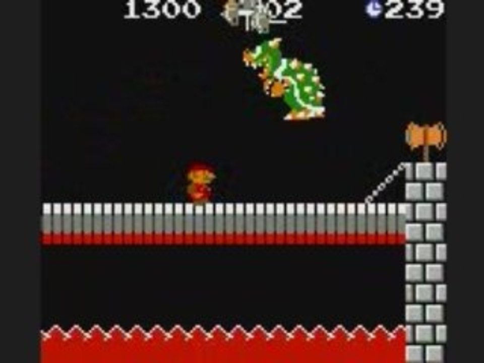 Super Mario Bros Deluxe-  Château de Bowser+ Fin