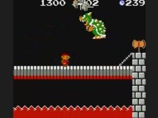 Super Mario Bros Deluxe-  Château de Bowser+ Fin