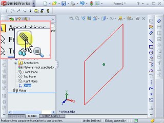 MIE341 Creating an assembly using a master sketch