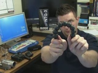 Selecting a tripod, microphone & camera for web video.