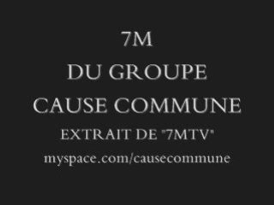 7M son extrait de "7MTV"