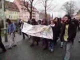 Manifestation Strasbourg étudiants-enseignants