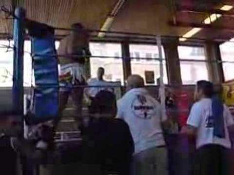 Boxe thai fred boucquiaux 1er combat