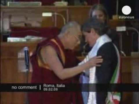 Le Dalaï-lama citoyen d'honneur de Rome