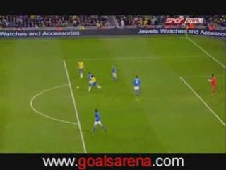 Bresil 2-0 italie. robinho
