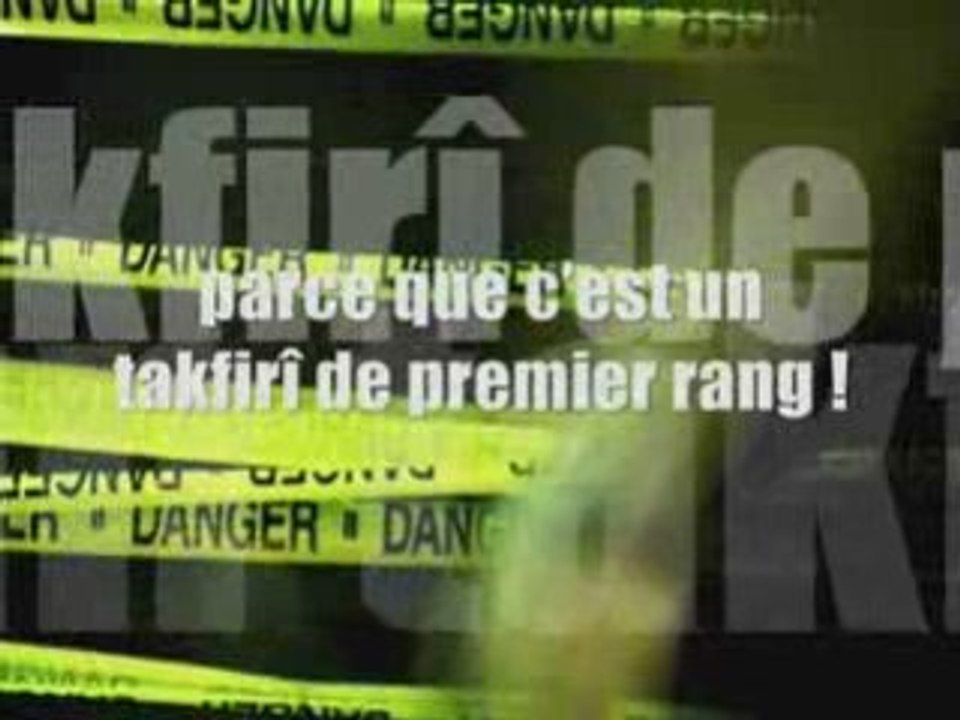 o toi qui rend mecreant tes freres musulmans