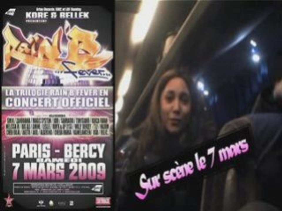 rainbfever-leconcert le 7 mars a bercyy leslie