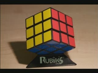 Rubik's cube stop motion