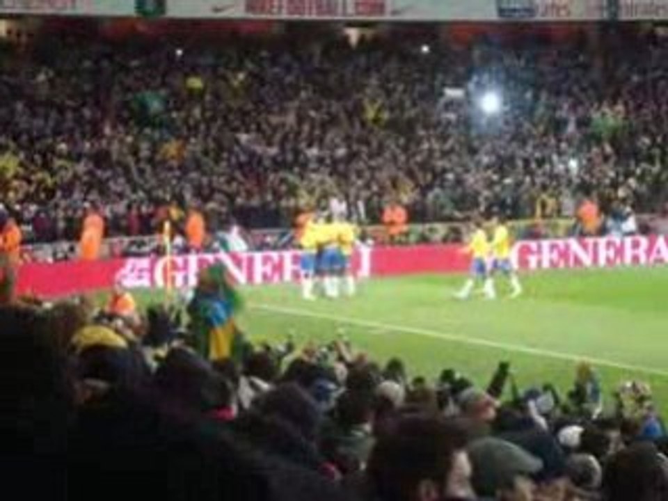 Robinho GOAL Italia-Brasil