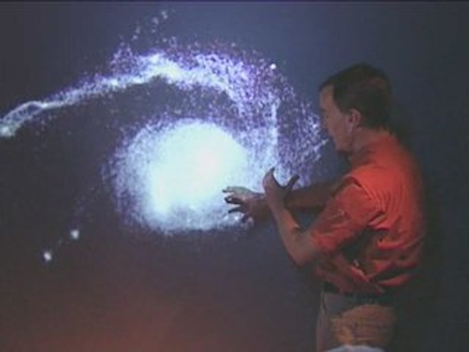 Voyage au centre de la galaxie : simulation 3D de l'Univers