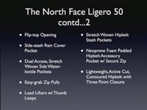 Internal Frame Backpacks - Award Winners