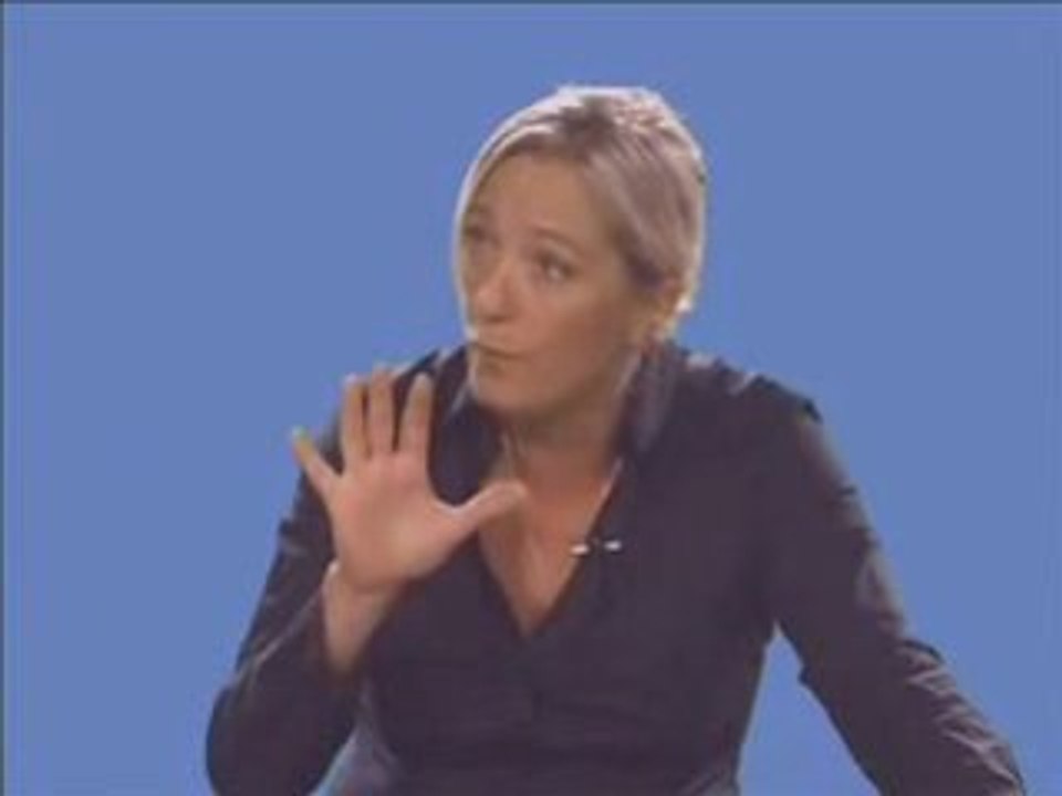 Marine Le Pen pour une France non islamique