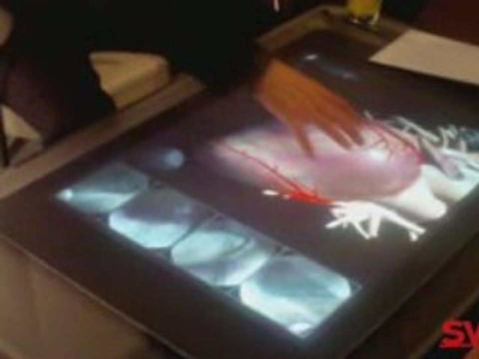 Microsoft Surface aux TechDays 2009