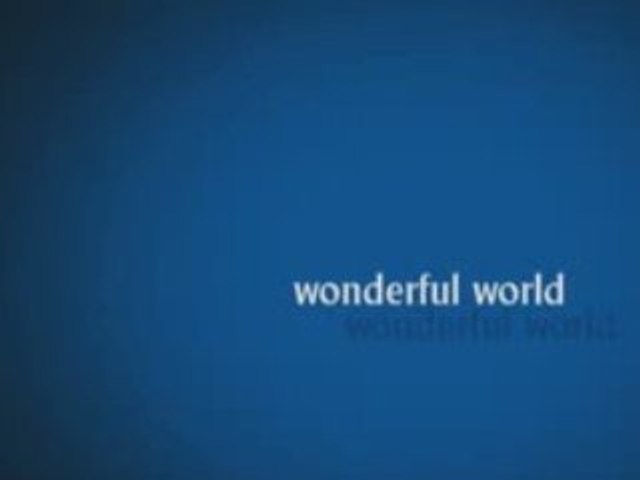 Wonderful world