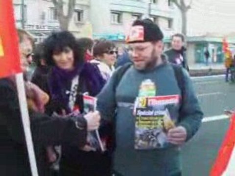 Manifestation unitaire du 29 janvier 2009 à Valence (Drôme)