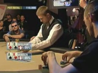 Poker EPT 4 Copenhagen Jensen vs Nielsen