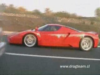 Ferrari enzo vs toyota supra vs subaru impreza