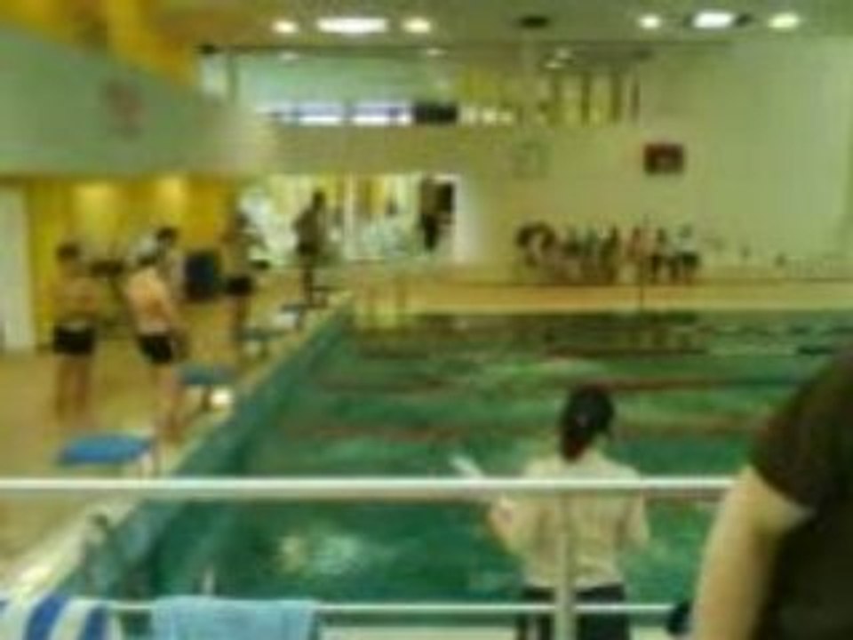 La classe a la piscine