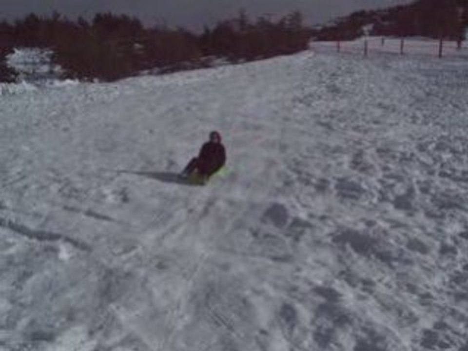 Maman se fait une descente