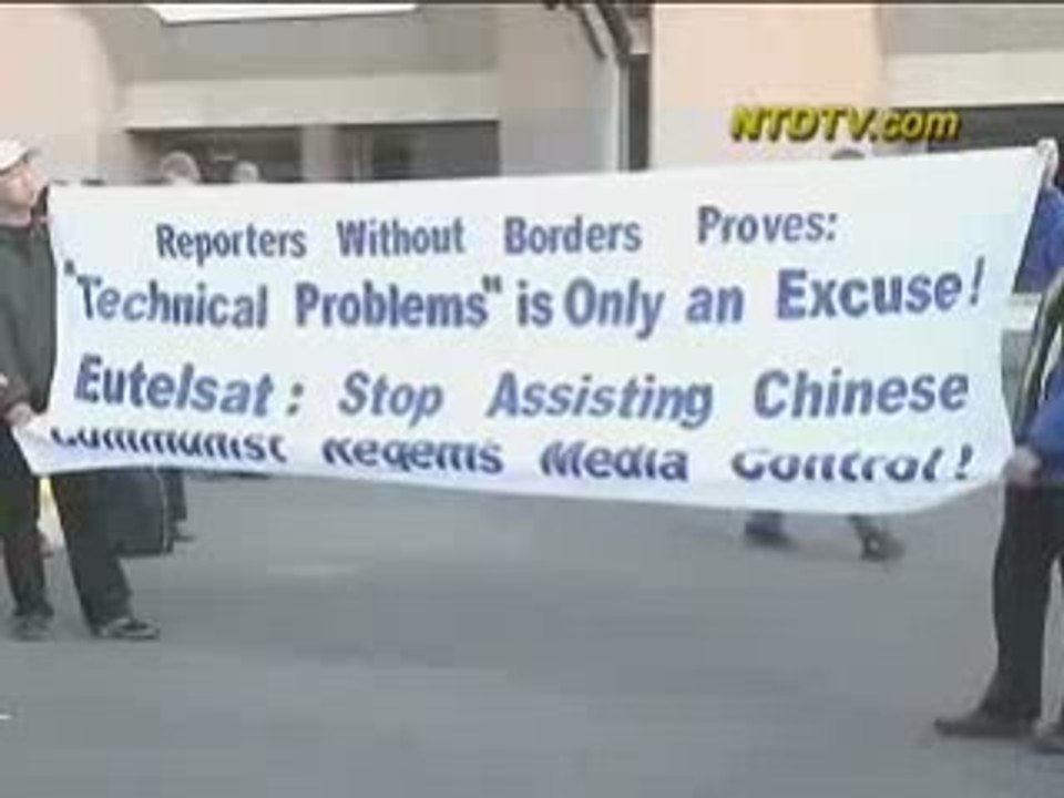 Eutelsat cut off NTDTV Broadcast to Mainland China