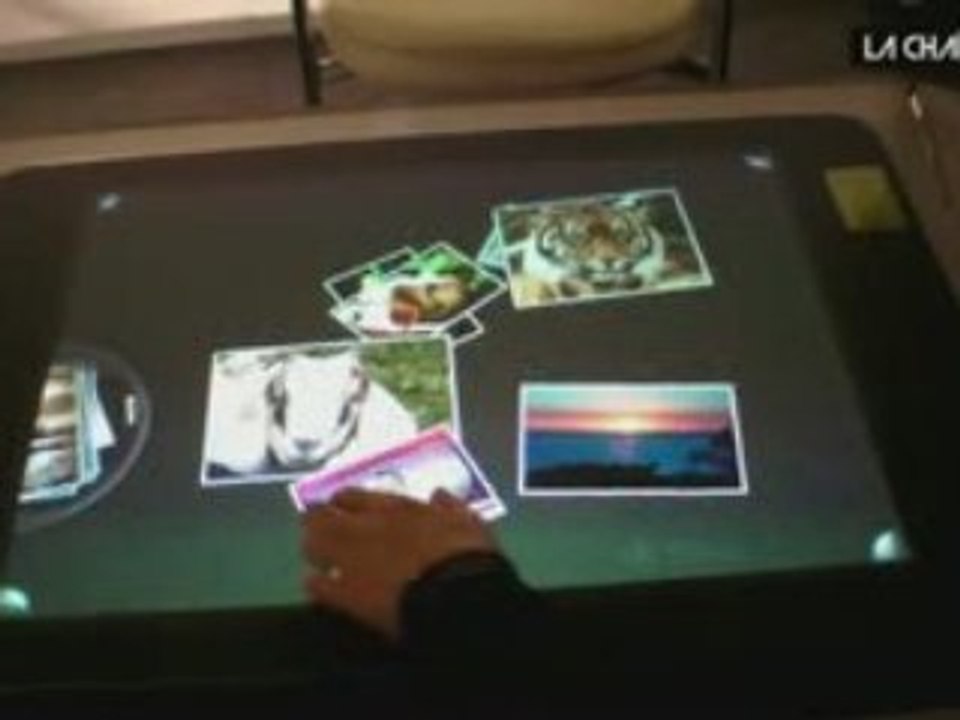 "Surface", la table interactive de Microsoft