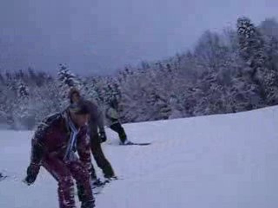 Aymen au ski