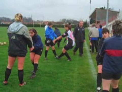 Saison 2008/2009 3ème div rugby féminin : Lons - UST