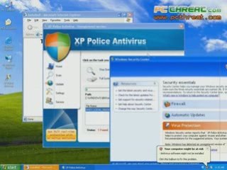 XP Police Antivirus infection process
