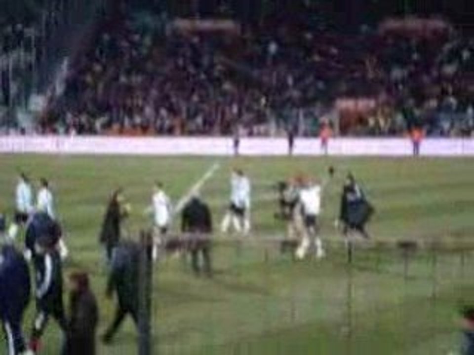 France-Argentine, Domenech sifflé