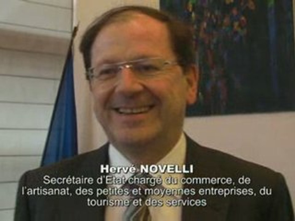 Le statut de l’auto-entrepreneur, par Hervé Novelli