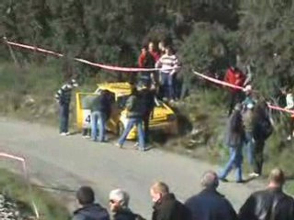 crash rallye vins du gard 2008