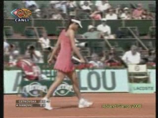 Ana Ivanovic & Petra Cetkovska Roland Garros