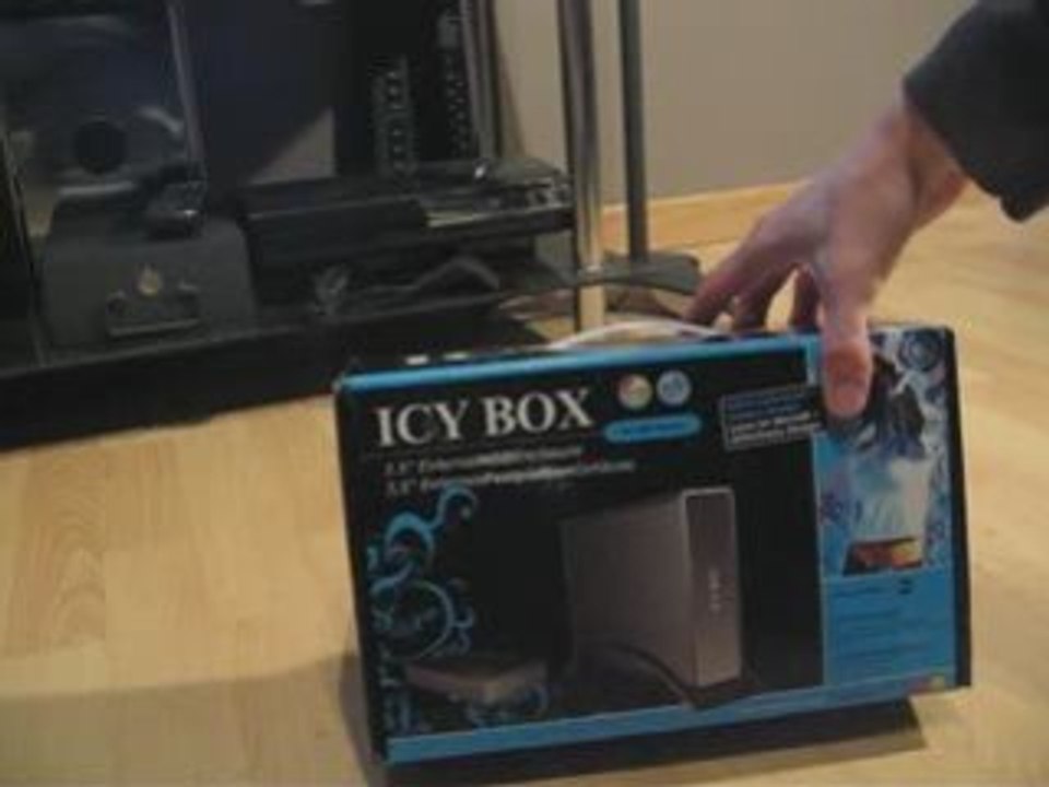 Déballage du boitier externe ICY BOX