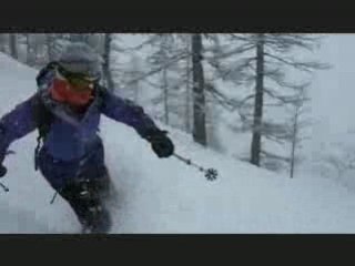 hors piste à Puy St Vincent