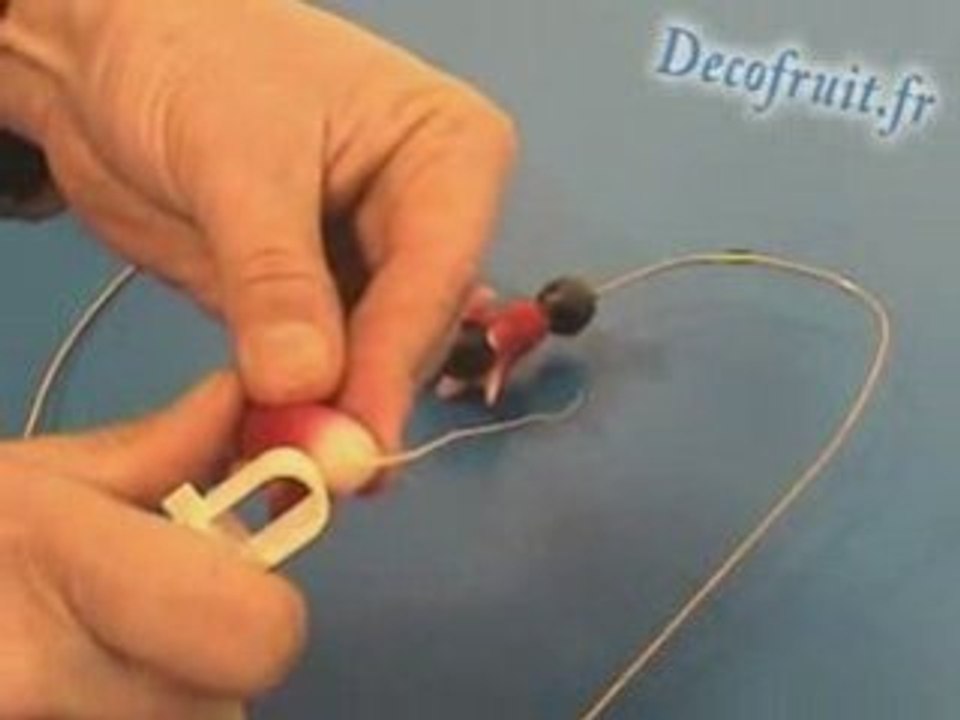 Coeur en radis et raisin