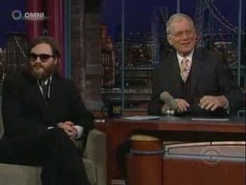 Joaquin Phoenix on Late Show - David_Letterman Feb 11 2009