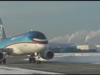 Парный полёт SSJ-100 95001 & 95003