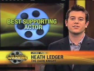 At the Movies:  Heath Ledger Best Supporting Oscar? 