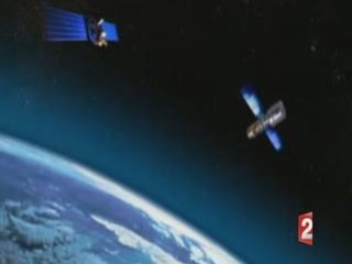 Collision entre deux satellites