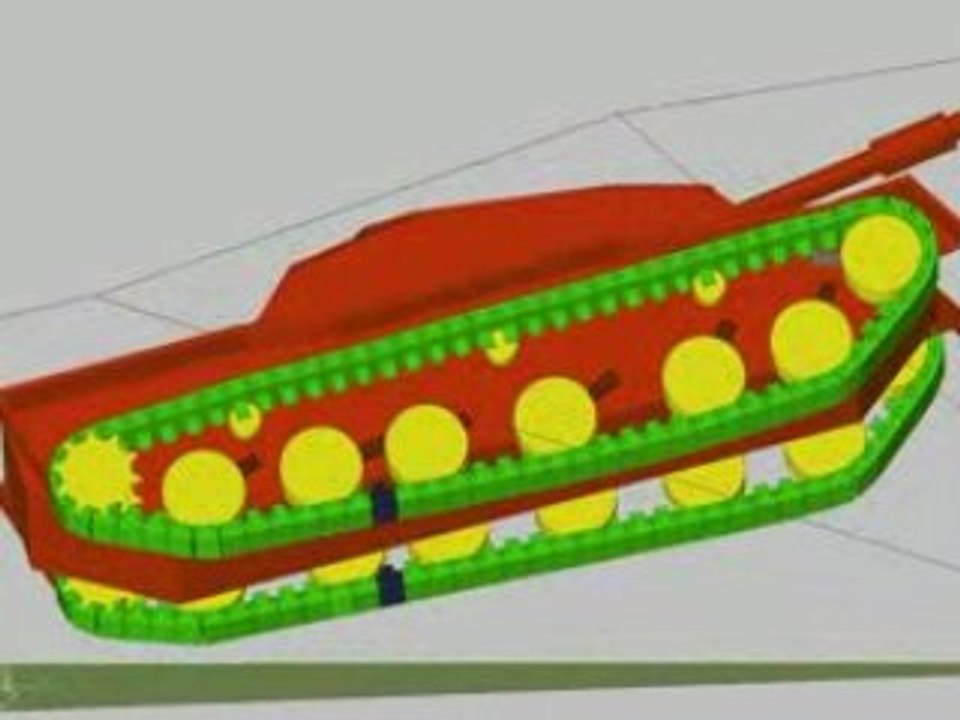 RecurDyn Simulation of Tank