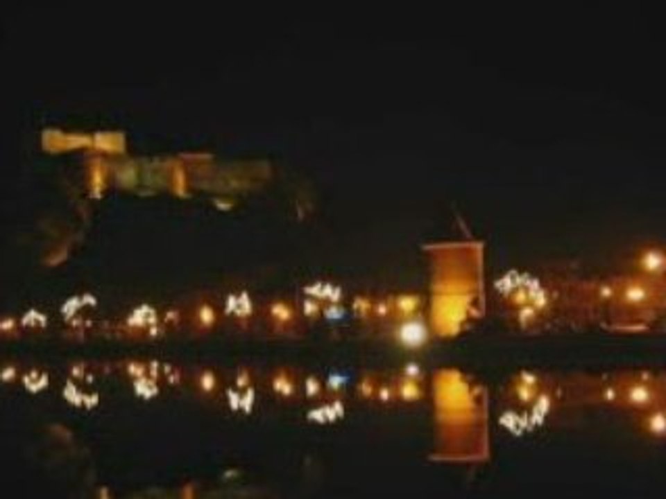 Les quais le soir