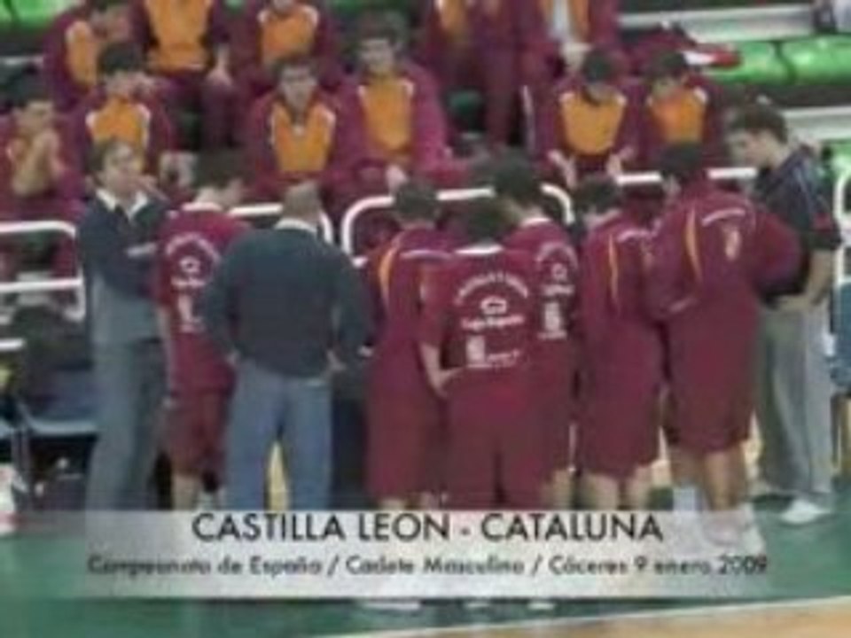Caceres09/ Cadete Masc/ Castilla y Leon-Cataluña