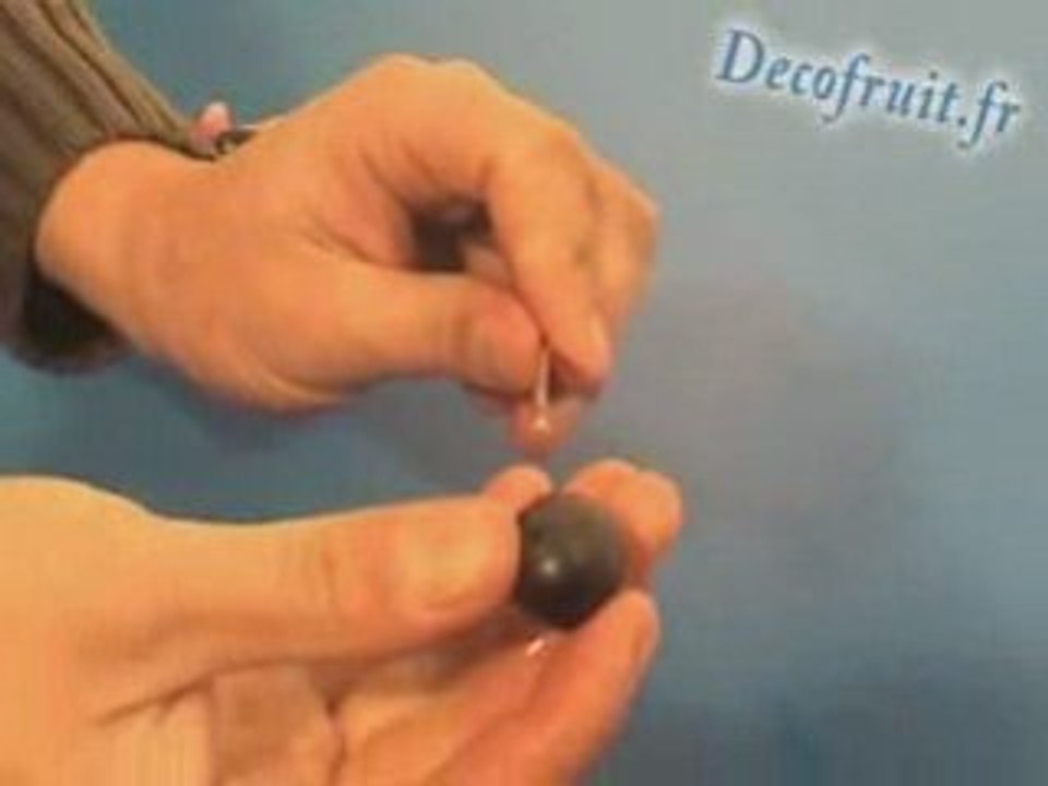 Tige de radis et raisin