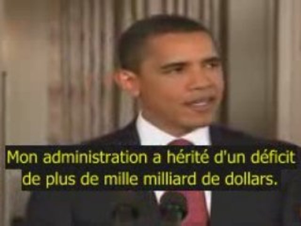 Obama__'la crise peut virer a la catastrophe'